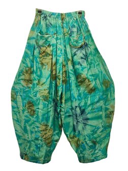 Broek Sindy +10 tie dye - groen