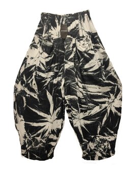 Broek Sindy +10 tie dye - zwart wit