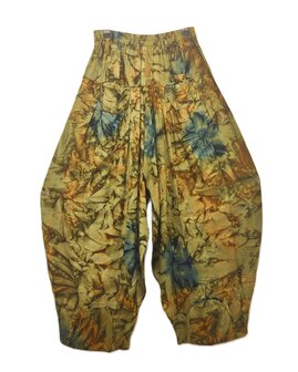 Broek Sindy +10 tie dye - army