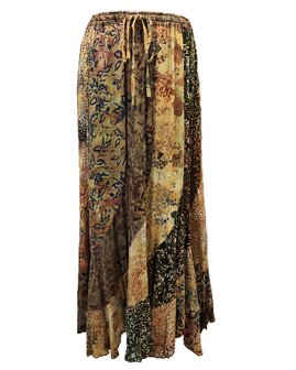 Rok banen batik naturel