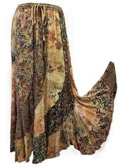 Rok banen batik naturel
