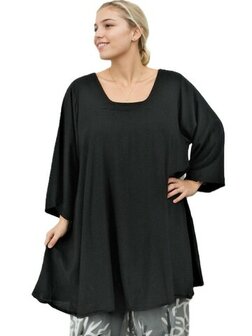 Tuniek Claire XL - Zwart