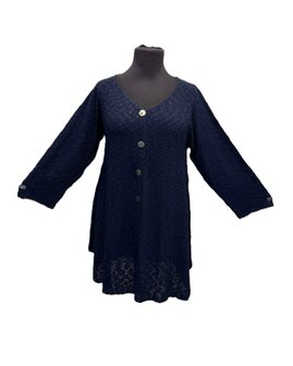 Vest Madelief donker blauw
