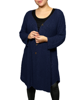 Vest Madelief donker blauw