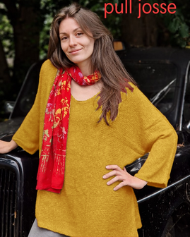 Trui Josse goudgeel