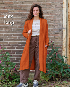 Vest Max lang brique