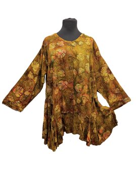 Blouse b148 batik oker 