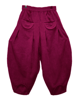 Broek Sindy +10 rib fuchsia