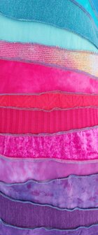 Warme sjaal - regenboog - Liz