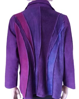 Linnen jasje paars cyclaam - Liz