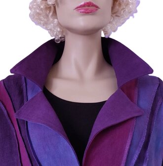 Linnen jasje paars cyclaam - Liz