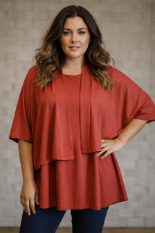 Kort vestje Ruby terra