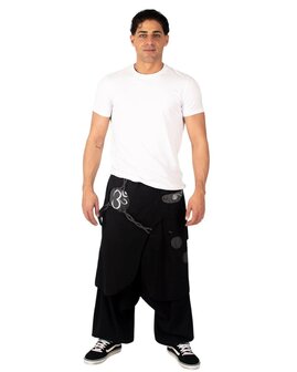 Harembroek 'rokje' zwart