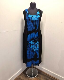 Jurk Kareta zwart blauw 1