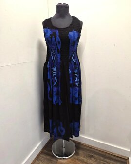 Jurk Kareta zwart blauw 2