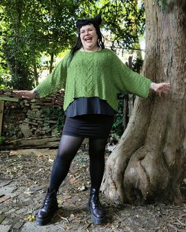 Billy trui Irma kabel - roze