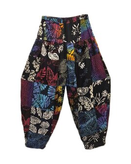 Broek Gusti patch - zwart 3