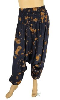 Harembroek Casablanca - zwart bruin