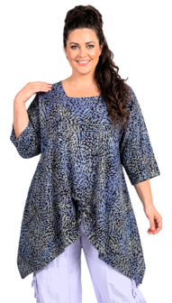 Tuniek Birgit String - Grijs lavendel