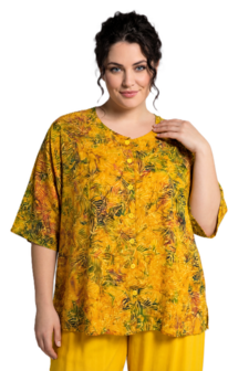 Blouse Dallas - oker geel