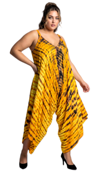 Jumpsuit Katoo geel