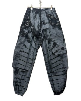 Broek katoen flap - grijs