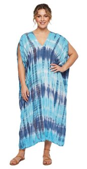 Kaftan Niva - blauw turquoise