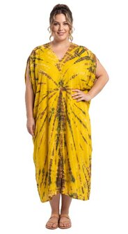 Kaftan Niva - geel
