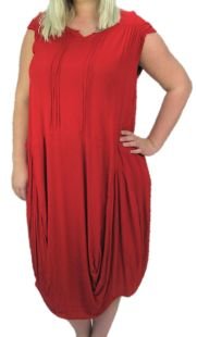 Dress Elvira XL - Rood