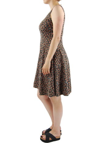 Boris jurk ronding print De Petticoat