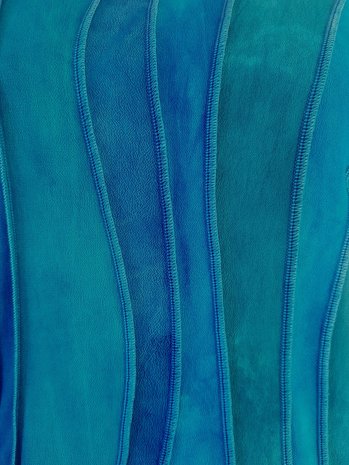 Shirt turquoise naden - Liz