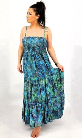 Jurk Lulu petrol