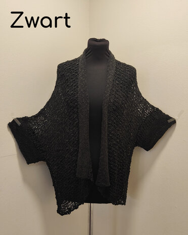 Vest Anne zwart