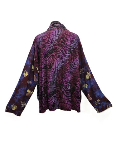 Jasje batik patch paars 2