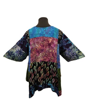 Blouse wizard batik patch multi 2