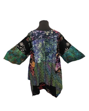 Blouse wizard batik patch multi 6