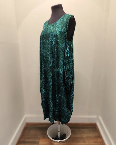 Jurk Billy Ballon emerald groen