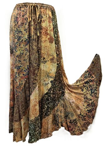Rok banen batik naturel