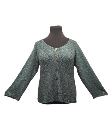 Vest Orchid staal blauw