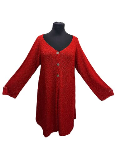 Vest Madelief rood