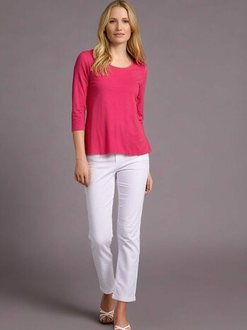 Shirt Amy viscose fuchsia