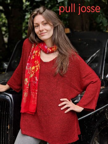 Trui Josse petrol