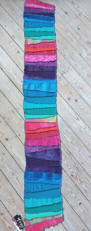 Warme sjaal - regenboog - Liz