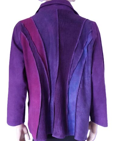 Linnen jasje paars cyclaam - Liz