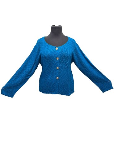 Vest Orchid donker turquoise