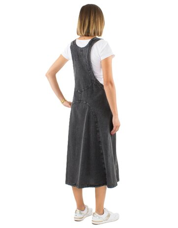 Tuinjurk katoen grijs