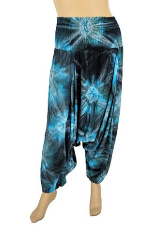 Harembroek Casablanca - petrol zwart