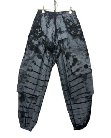 Broek katoen flap - grijs