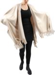 Boris omslag poncho fleece