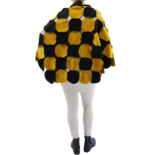 Boris cirkelponcho fleece